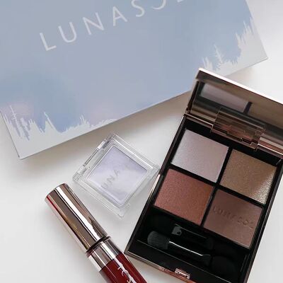 LUNASOL日月晶采2024圣诞限定ex03眼影套装/单色眼影自然色彩
