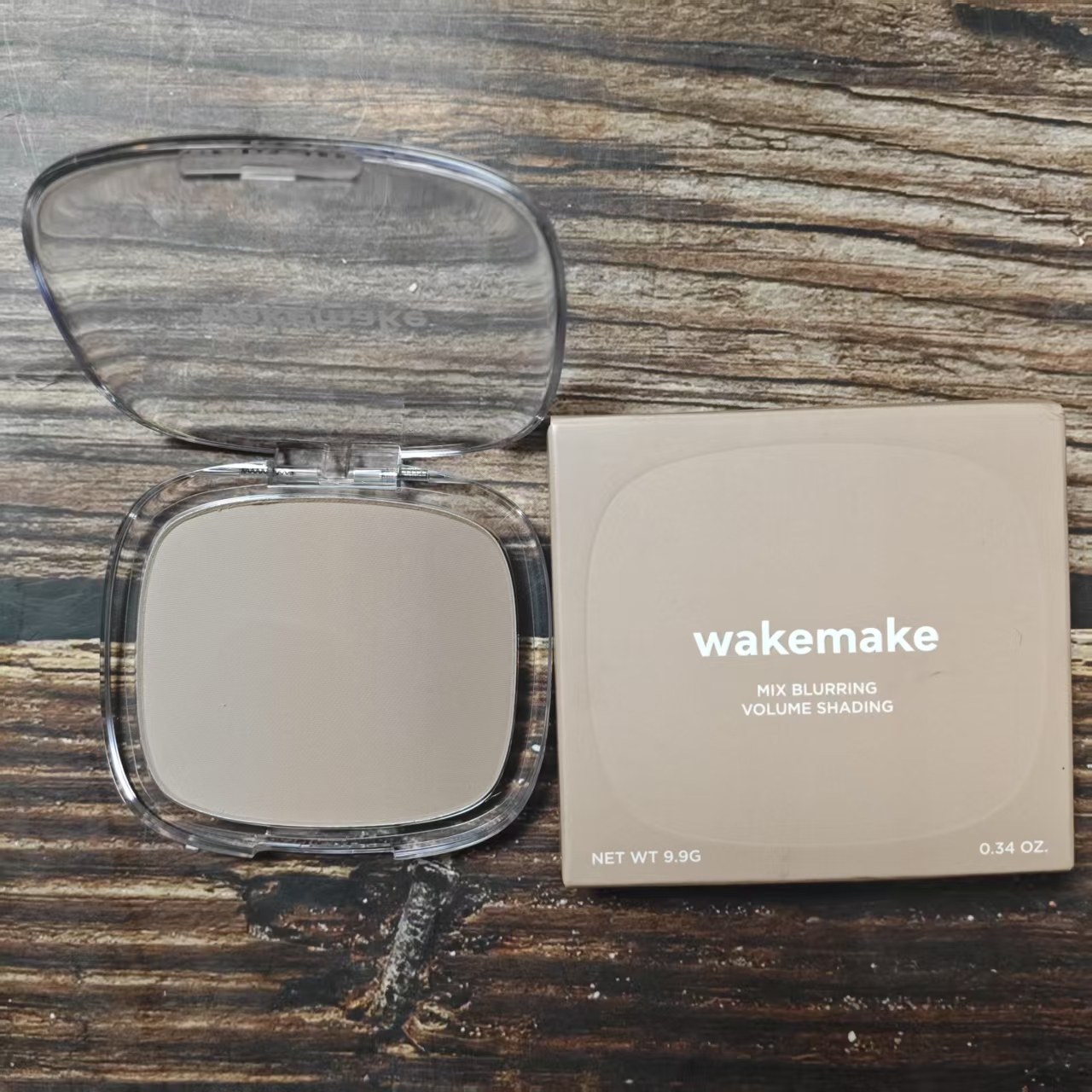 韩国wakemake唯可魅三色灰调修容鼻影立体侧脸提亮高光