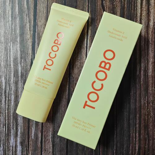 韩国TOCOBO维他命轻盈防晒妆前乳二合一清爽不粘腻隐形毛孔