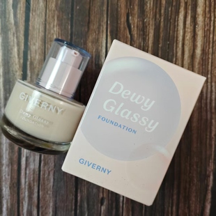 韩国GIVERNY姿泊兰伊水光粉底液保湿遮瑕控油持久光感不脱妆