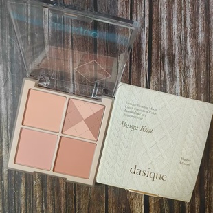 dasique代曦可四色腮红盘自然蜜桃裸妆哑光黄皮显白桃粉
