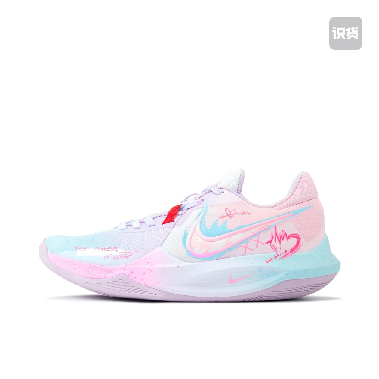 【定制球鞋】Nike Precision 6 篮球鞋 (TEAM324-星糖絮语)