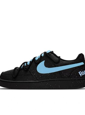 【定制球鞋】Nike Court Vision 深海秘境 泼溅 黑色 DH2987-002