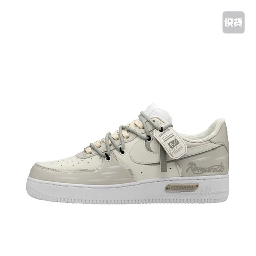 【定制球鞋】Nike Air Force 1 板鞋 (TeamA-AF罗曼蒂克)
