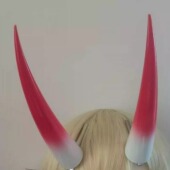 Grand Order fgo Fate 酒吞童子 头饰cosplay道具恶魔角配饰犄角