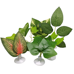 鱼休息躲避叶产卵叶仿真水草装饰树叶躲避睡床斗鱼缸水龟爬箱造景