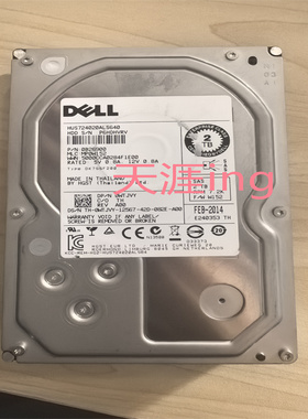 DELL 2T 7.2K 3.5 SAS  服务器硬盘 WTJVY 7RCGV R7FKF 1P7DP