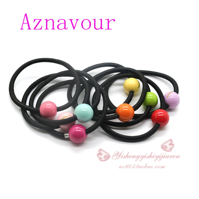 韩国进口正品Aznavour小球球发圈