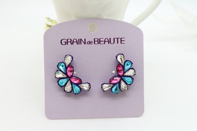 韩国进口正品Aznavour镶水钻耳环