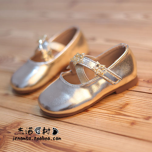 女童小皮鞋23-36码洋气公主鞋