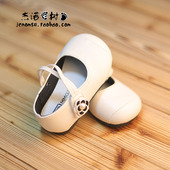 子2025新款 女宝鞋 春秋鞋 公主鞋 女婴鞋 儿童皮鞋 韩版 软底米色单鞋 子