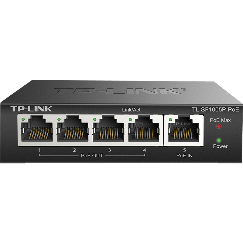 TP-LINK 以太网PoE交换机  TL-SF1005P-PoE/TL-SF1003P-PoE
