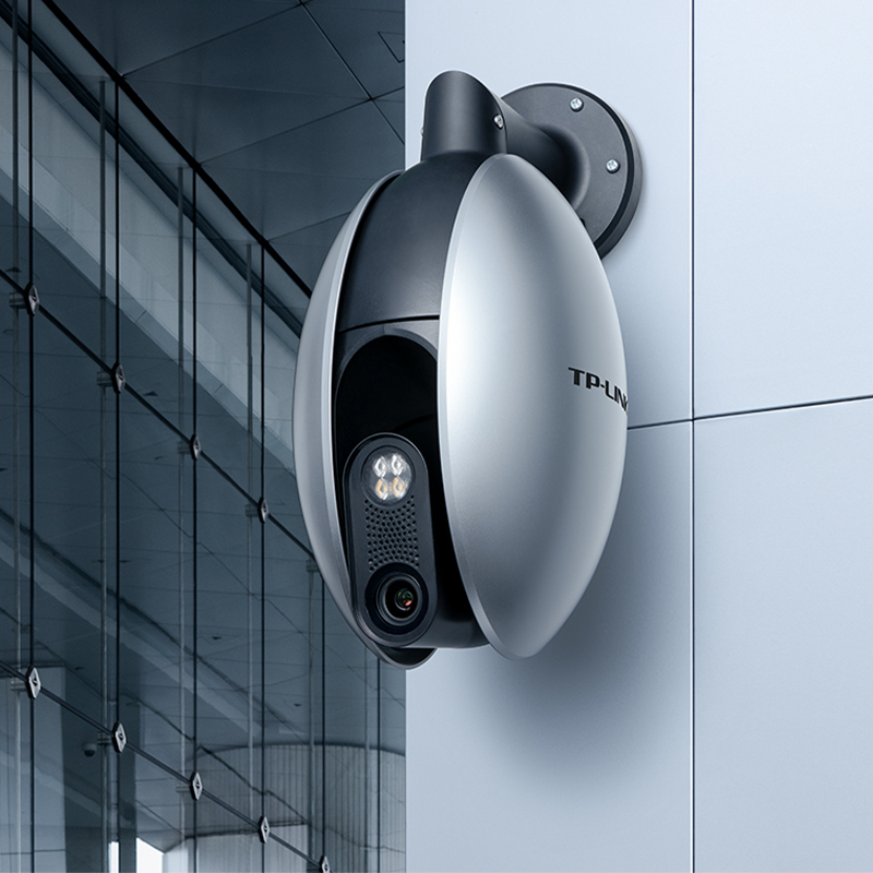 普联TP-LINK无线双频摄像头1200万高清室外监控摄影头防水6128-EZ