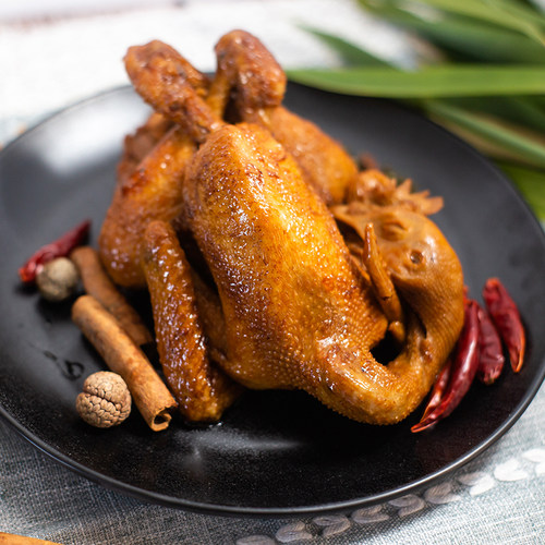 厨王青岛特产老式烧鸡无添加真空