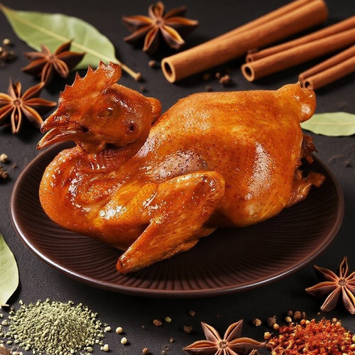 青岛厨王酱香鸡零添加烧鸡熟食