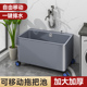 移动拖把桶长方形自动排水落地墩布池洗拖布拖地桶阳台家用拖把池