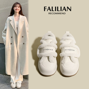 小码女鞋313233加绒棉鞋女秋冬运动休闲鞋子32码33小白鞋2025新款