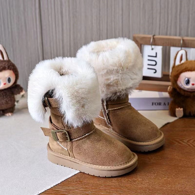 小码雪地靴313233东北大棉靴女士2025新款冬季超火加绒厚底中筒靴,女鞋,时尚雪地靴,淘宝优惠券,粉丝福利购,淘宝优惠卷