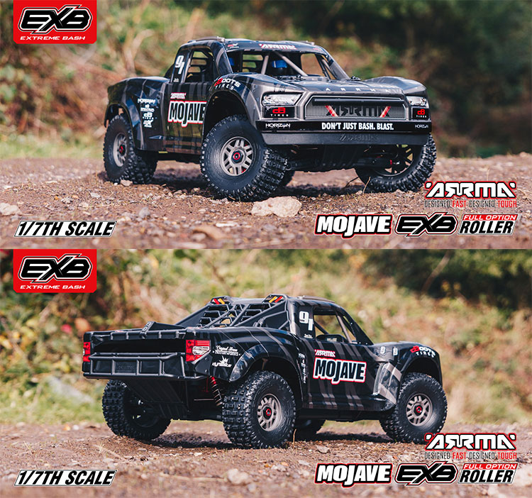 ARRMA1/7加强版短卡RC遥控车架