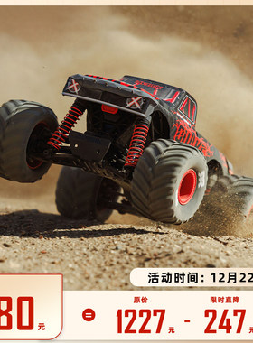 ARRMA 1/16 QUAKE快客 GROM 四驱有刷2S 大脚车RTR电充版