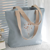 帆布包女春季 书挎包 大容量上班手提单肩布袋包通勤休闲学生补习装