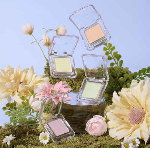 现货 韩国2aN新品春日系列单色高光微闪卧蚕提亮柠檬黄绿蜜桃樱花