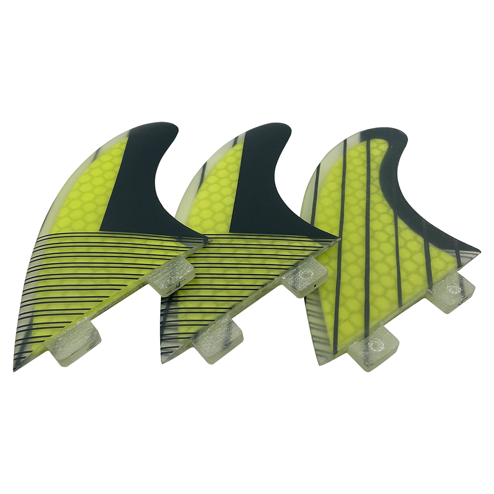 UPSURF冲浪板线条贴纸碳纤尾舵Double Tab鱼鳍桨板冲浪板配件尾鳍