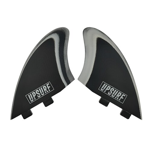 UPSURF玻纤冲浪尾舵Double Tab/FCS底座鱼鳍2片装K2冲浪板尾鳍