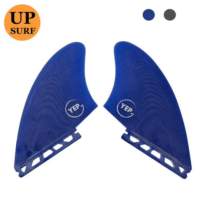 UPSURF冲浪板玻纤砂面纹路尾舵K2