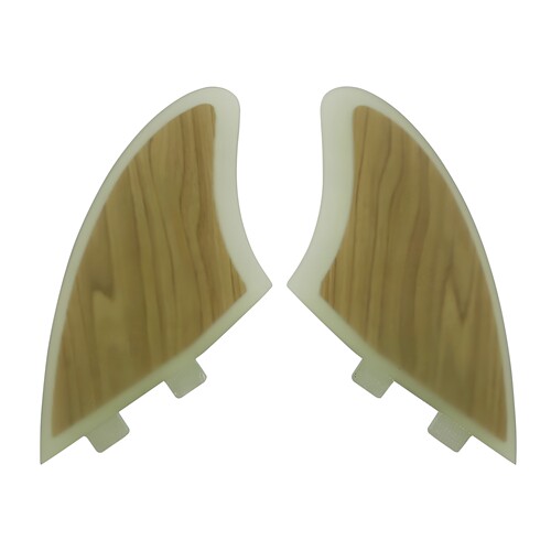 UPSURF冲浪板尾舵Double Tab/FCS冲浪配件竹皮尾鳍K2鱼鳍surf fin