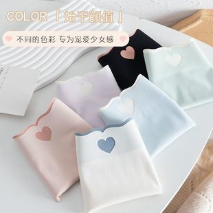 三短裤 冰丝内裤 少女生性感中腰大码 薄款 女士日系无痕棉裆夏季