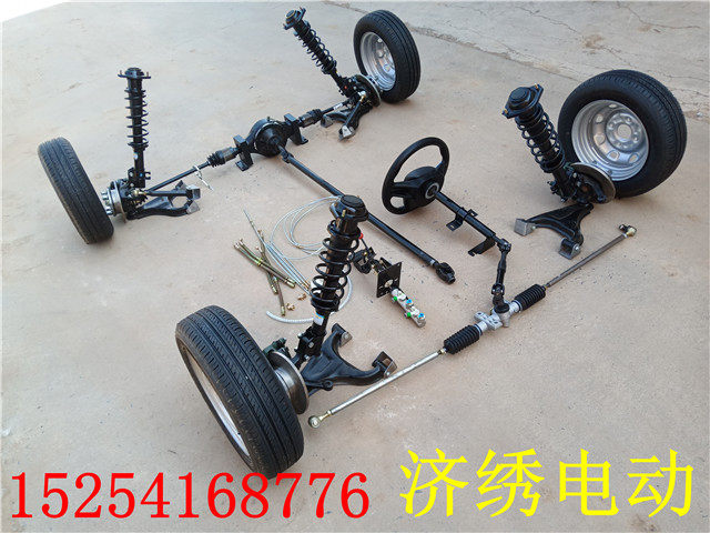 新款油动沙滩车地盘总成卡丁车前后悬挂转向配件前桥后轴差速后桥