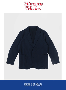【Humans Mades】娜娜米卡西服日系西装纽扣轻薄光电子夹克外套