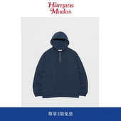 光电子套头半拉链连帽卫衣外套 ALPHADRY Humans Mades