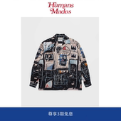 衬衫 男女 22FW新款 天国东京巴斯奎特联名长袖 Humans Mades