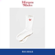现货 Humans Mades PILE SOCKS爱心刺绣袜子中筒袜情侣纯棉袜