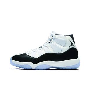 AJ11黑白熊猫高帮篮球鞋 Jordan Nike耐克男鞋 378037 Air 100