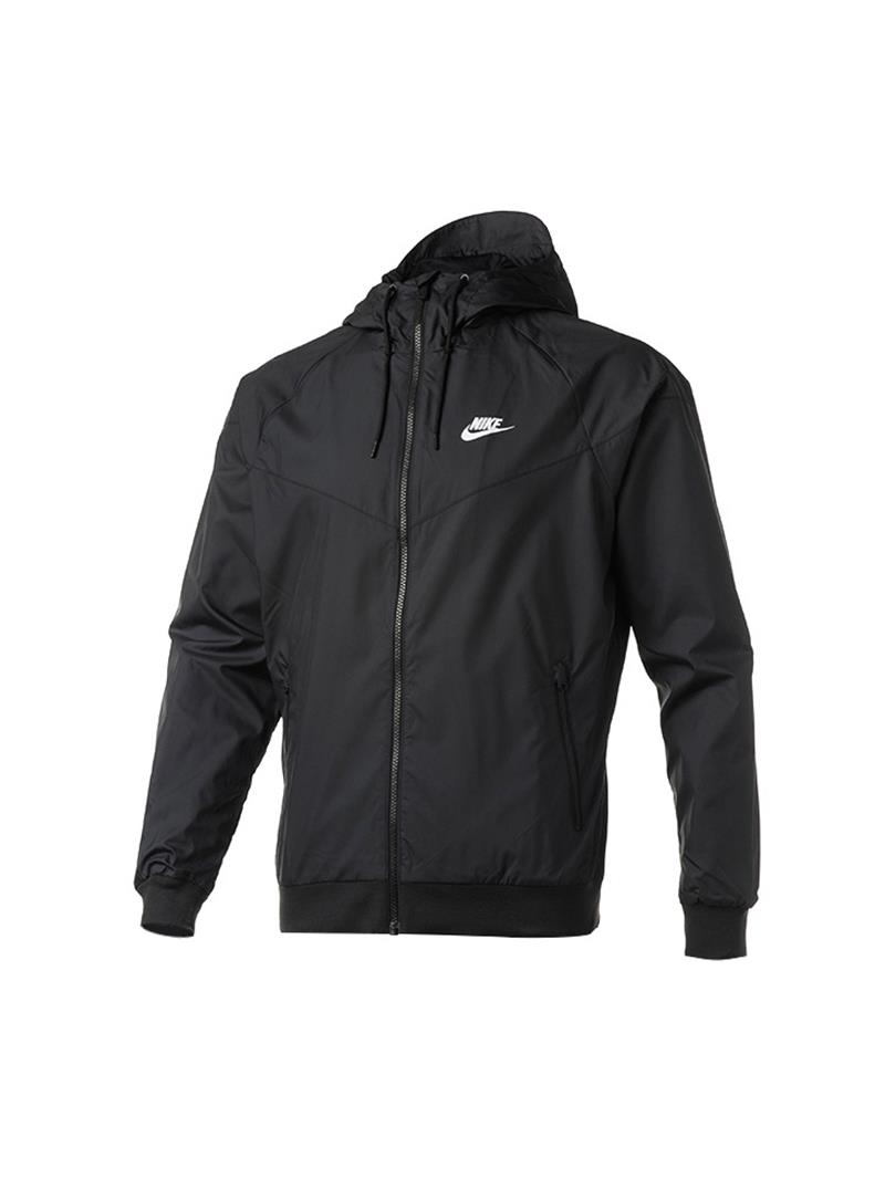 NIKE耐克夹克男23春秋新款连帽风行者轻薄运动休闲外套727325-010