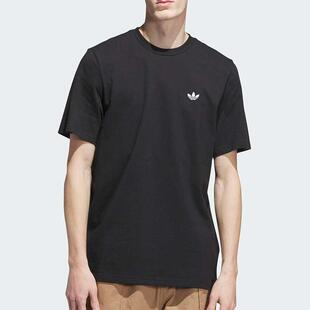 adidas三叶草 男子舒适简约休闲圆领短袖T恤JW0038 KD3613 JI7485