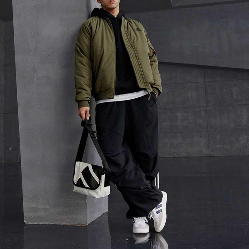 adidas阿迪达斯 男子经典复古休闲棒球领夹克外套JN4854 JN4855