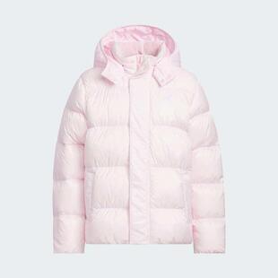 断码清仓/adidas三叶草童装 潮流时尚休闲可拆卸连帽羽绒服KH1796