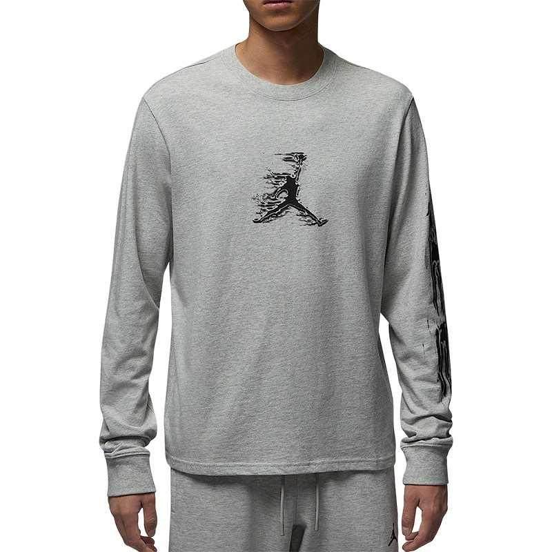 Nike耐克男装 经典百搭舒适运动休闲圆领长袖T恤HQ9039-050,运动服/休闲服装,运动T恤,淘宝优惠券,粉丝福利购,淘宝优惠卷