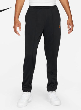 Nike/耐克男子正品运动休闲网球实战训练舒适束脚长裤 DC2567-010