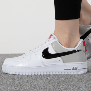 Force1 Nike耐克女Air Low AF1空军一号白黑运动休闲板鞋 DQ7570