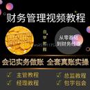 财务管理视频教程财务主管经理总监出纳会计专员税务实务培训网课