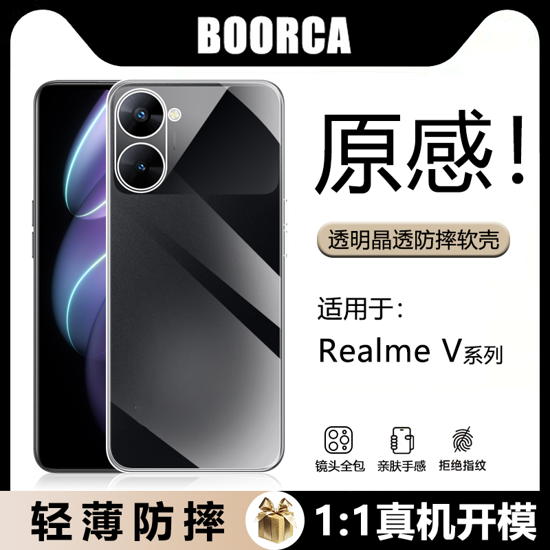 适用于RealmeV系列透明软壳
