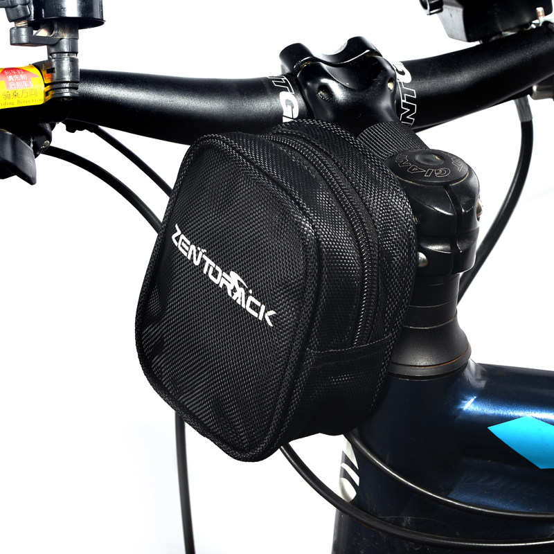 台湾zentorack碟刹锁包挂包锁袋自行车前包山地车包骑行车把挂包