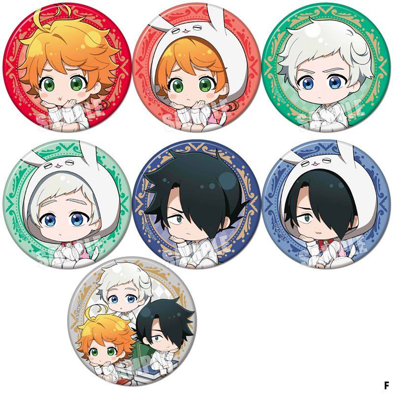 约定的梦幻岛周边二次元挂件艾玛诺曼雷动漫饰品吧唧徽章胸章F款