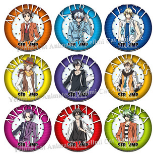 吸血鬼仆人徽章 SERVAMP动漫周边胸章吧唧小黑/椿/9款现货/I