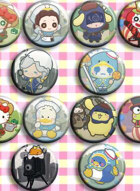 第五人格Identity V SANRIO合作款C款动漫胸章二次元周边定制吧唧